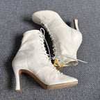 Celine White Ankle boots