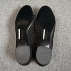 Salvatore Ferragamo Alcantara Black