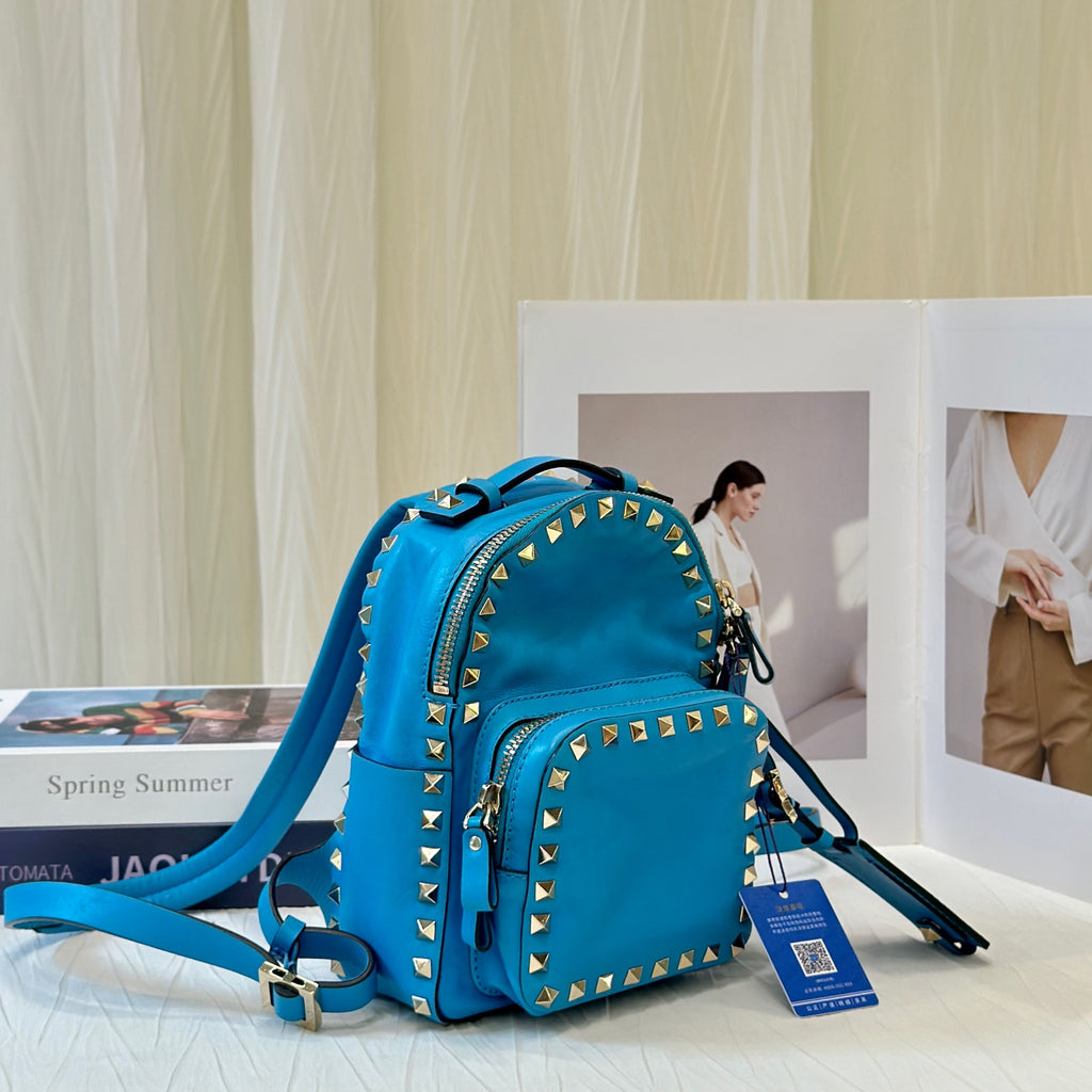 Valentino Blue Backpack