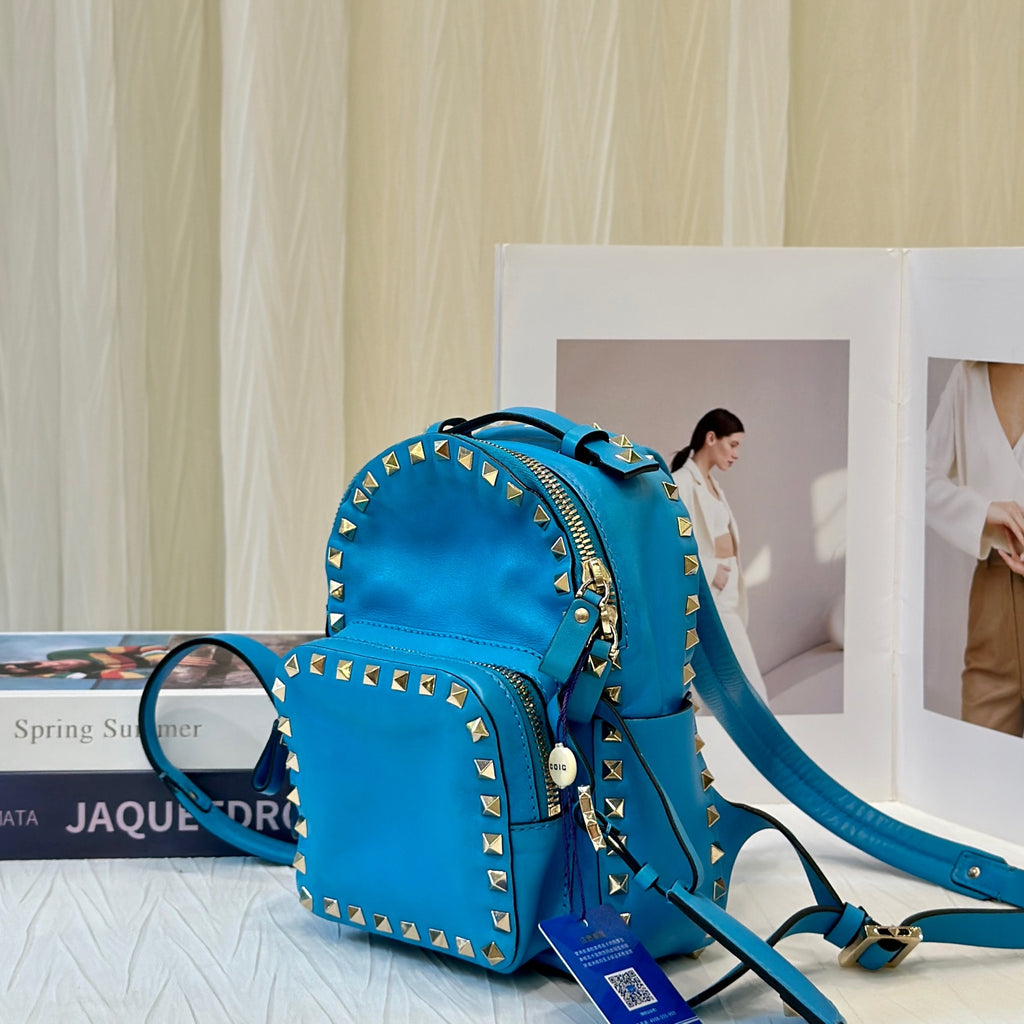 Valentino Blue Backpack