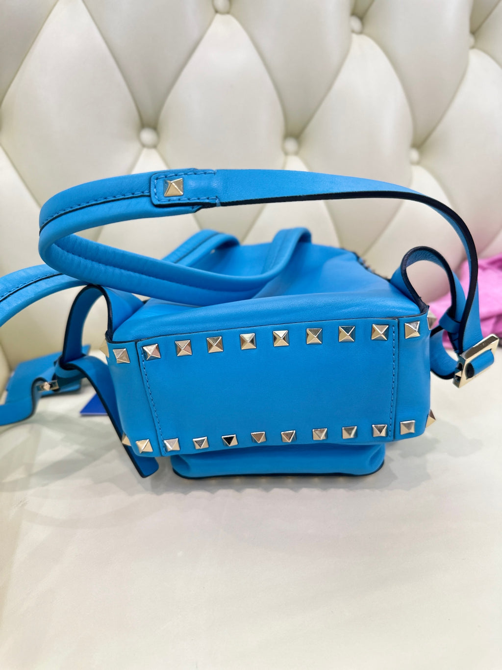 Valentino Blue Backpack