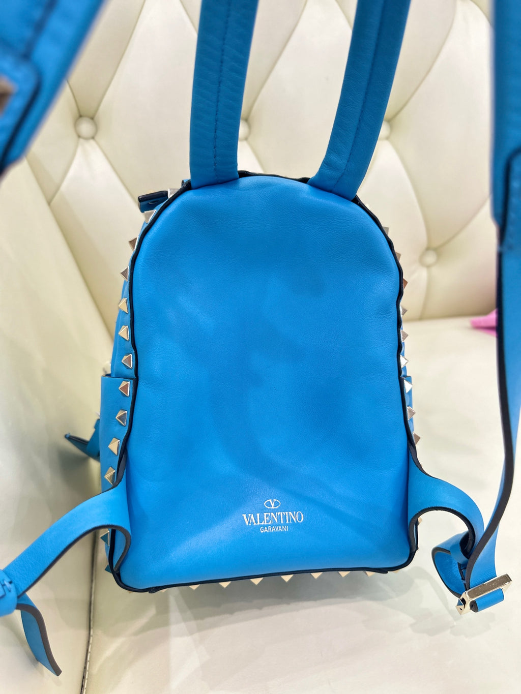 Valentino Blue Backpack