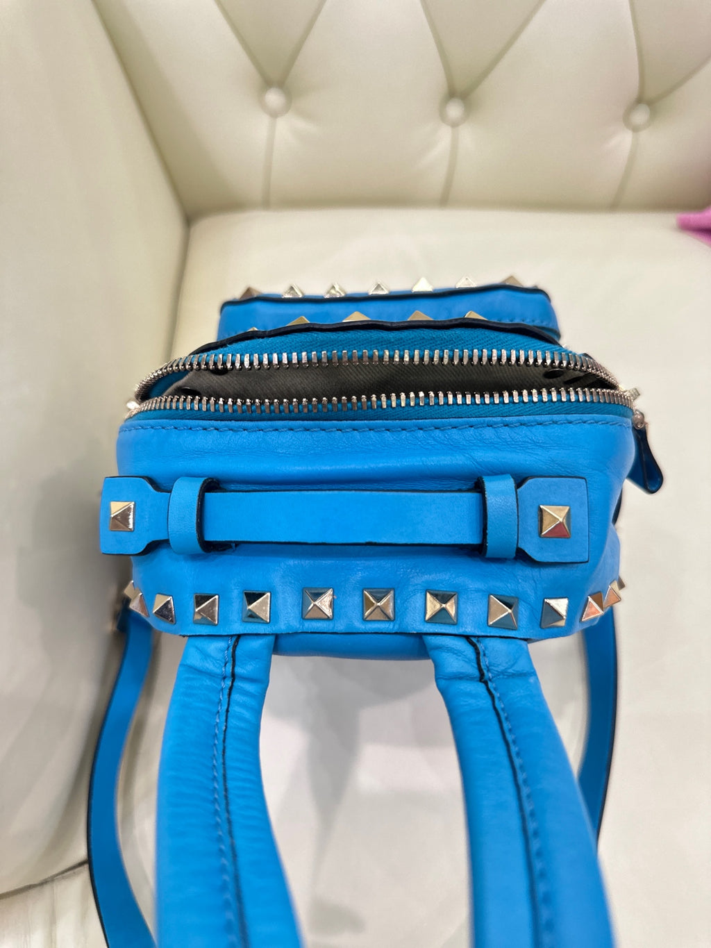 Valentino Blue Backpack