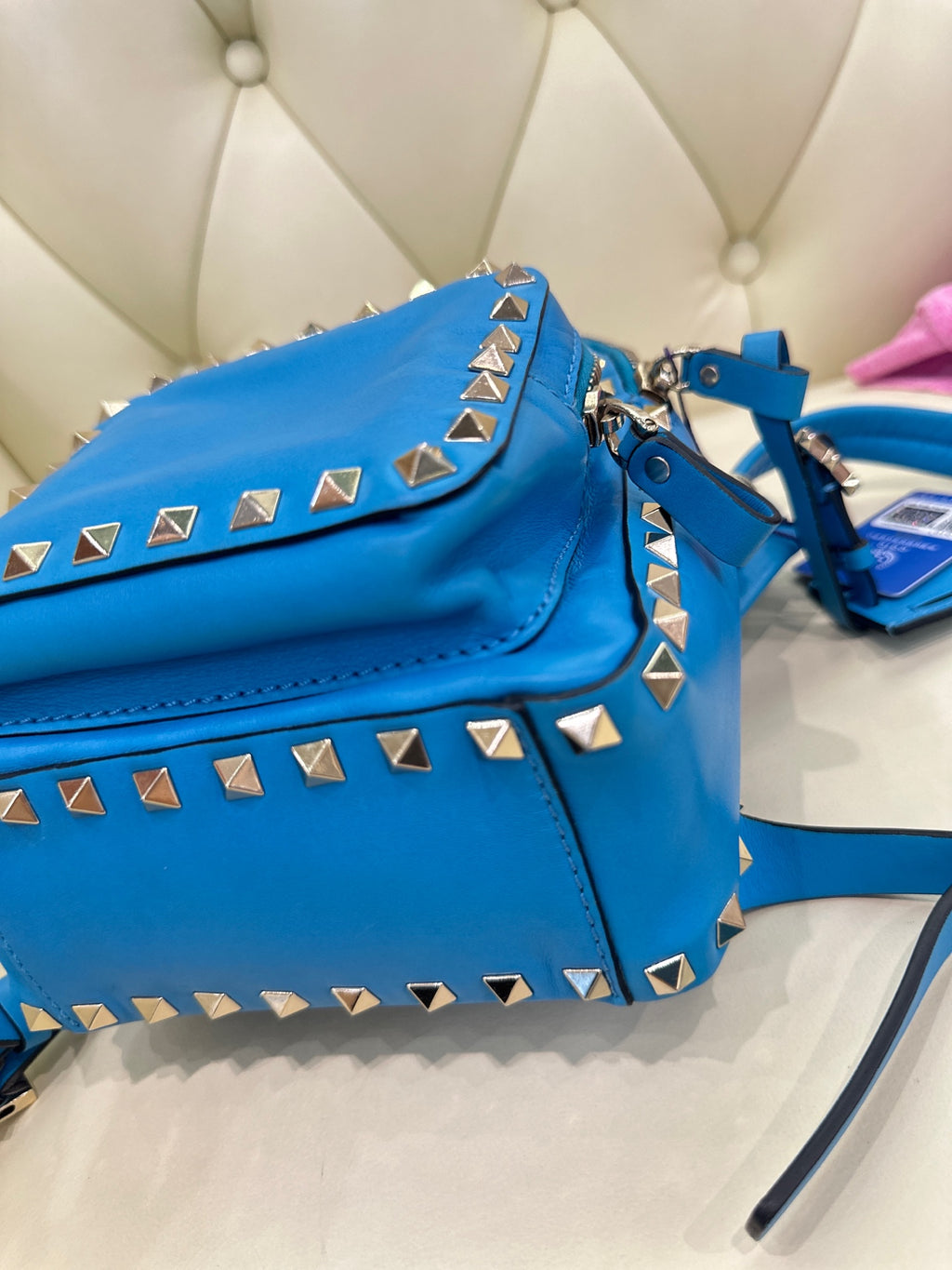 Valentino Blue Backpack