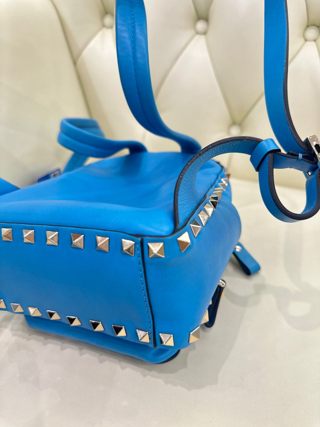 Valentino Blue Backpack