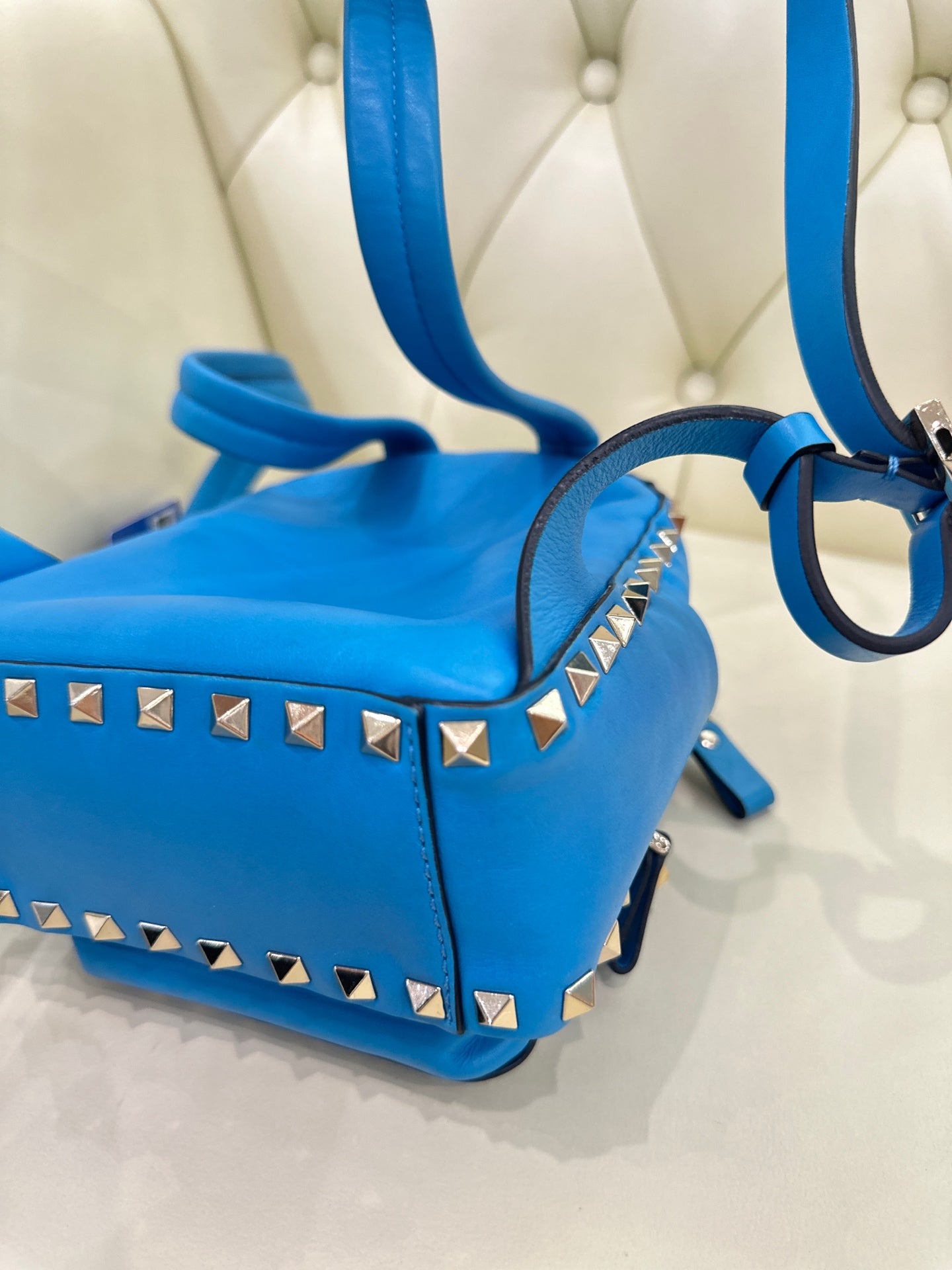 Valentino Blue Backpack