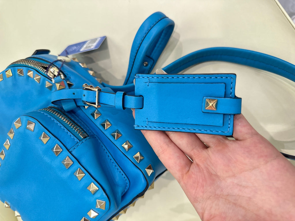 Valentino Blue Backpack