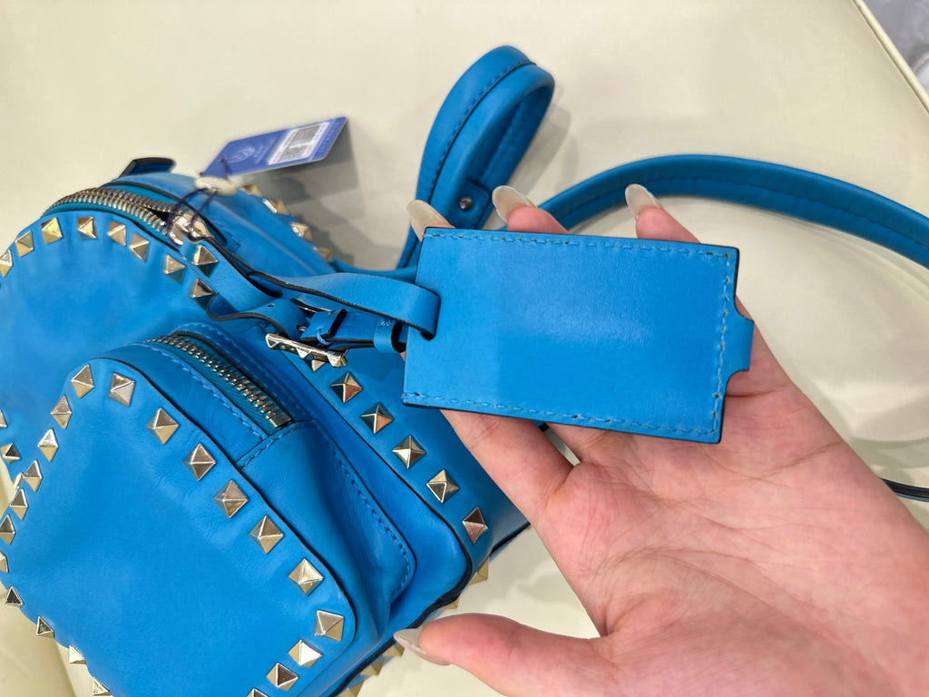 Valentino Blue Backpack