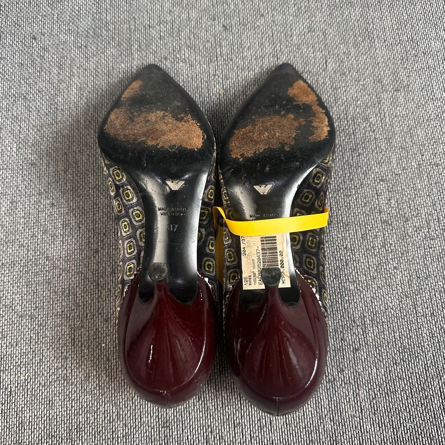 Armani Red High heels