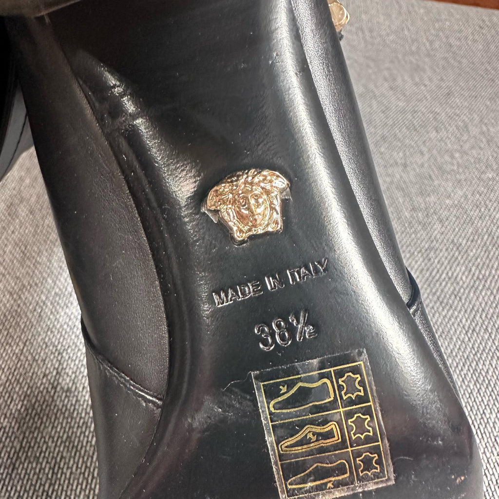 Versace Black Ankle boots