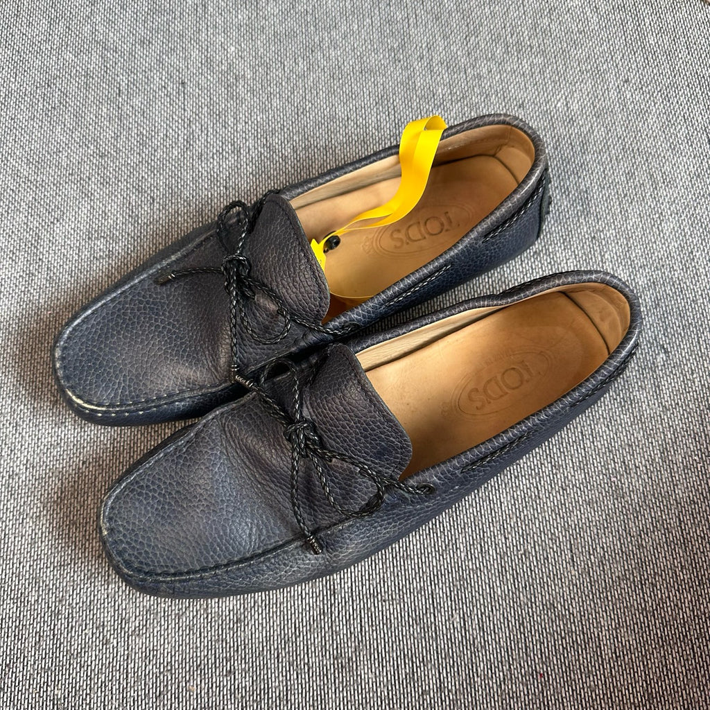 TOD'S Leather Blue