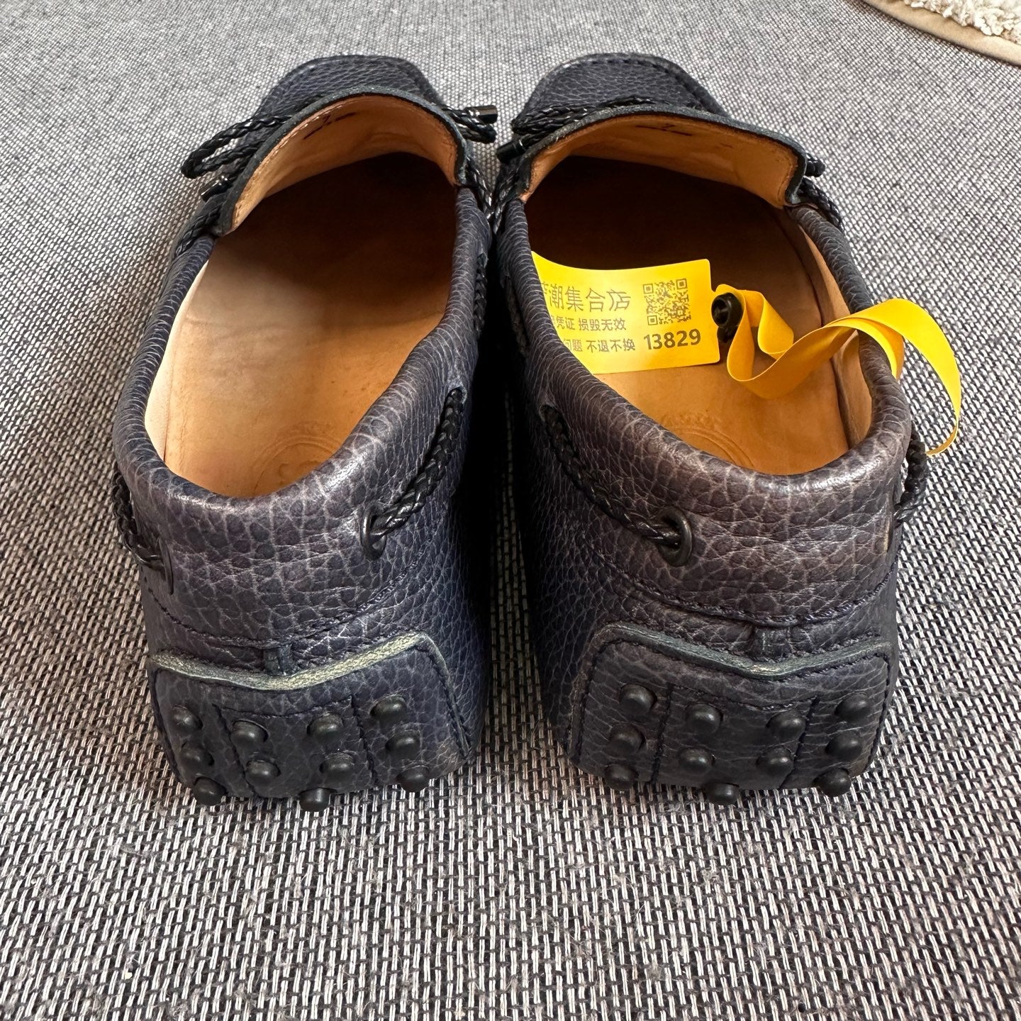 TOD'S Leather Blue