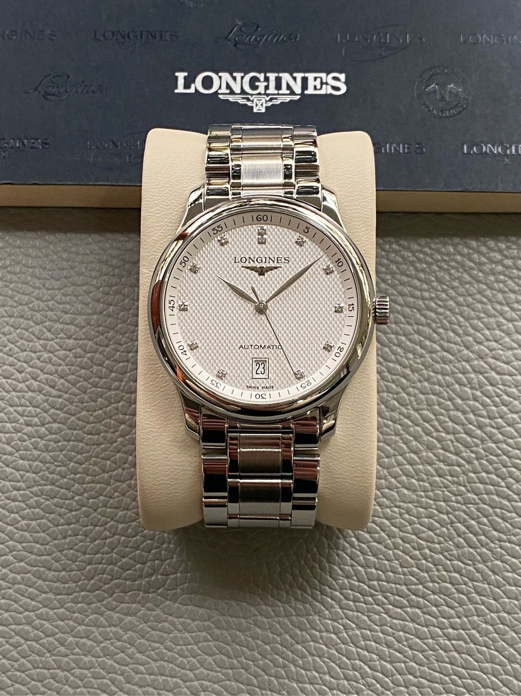 Longines Longines Master Collection Silver Automatic (self-winding) watch 38.50mm L2.628.4.77.6