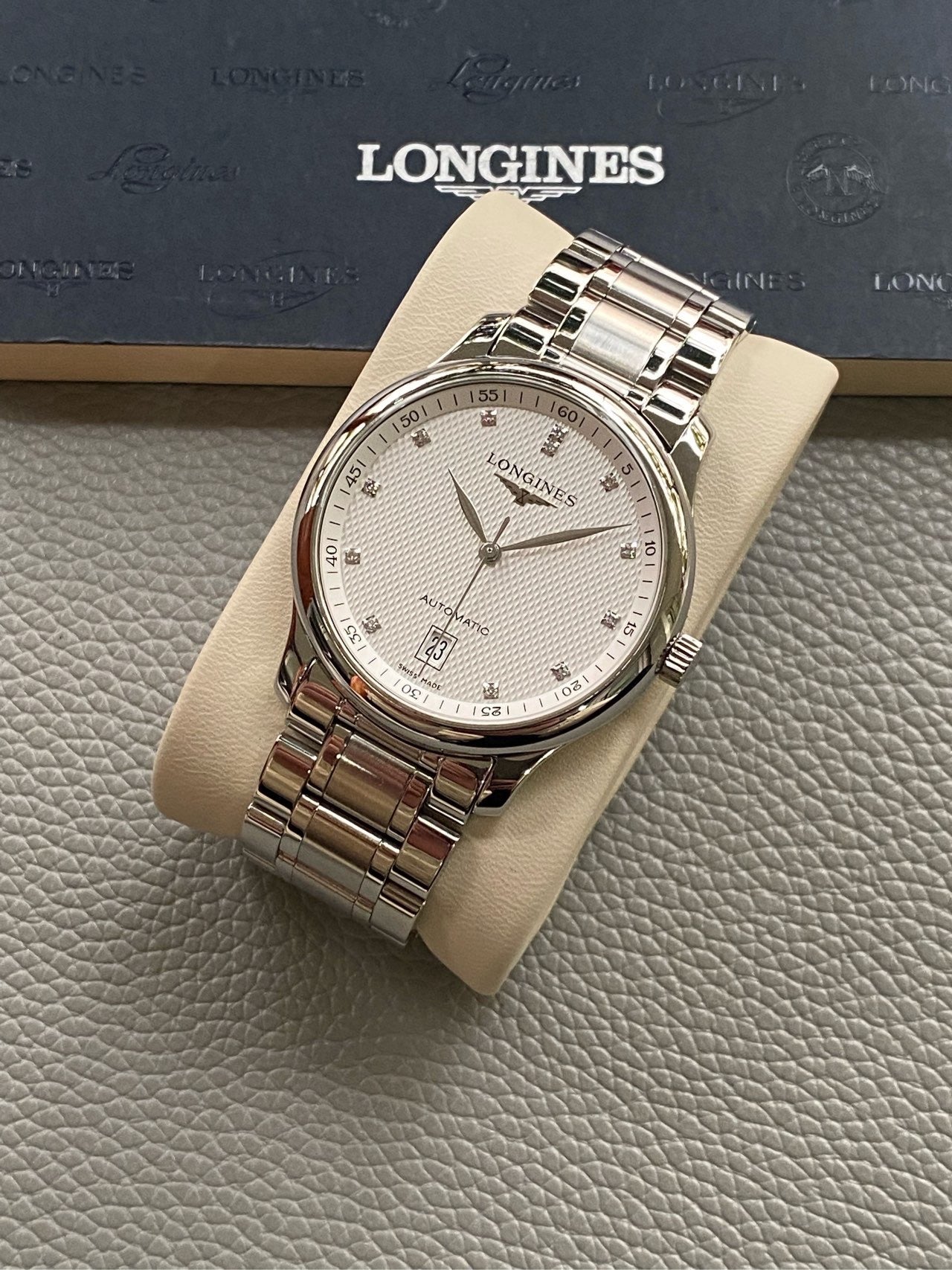 Longines Longines Master Collection Silver Automatic (self-winding) watch 38.50mm L2.628.4.77.6
