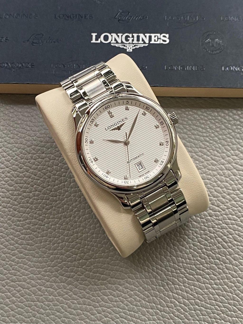 Longines Longines Master Collection Silver Automatic (self-winding) watch 38.50mm L2.628.4.77.6