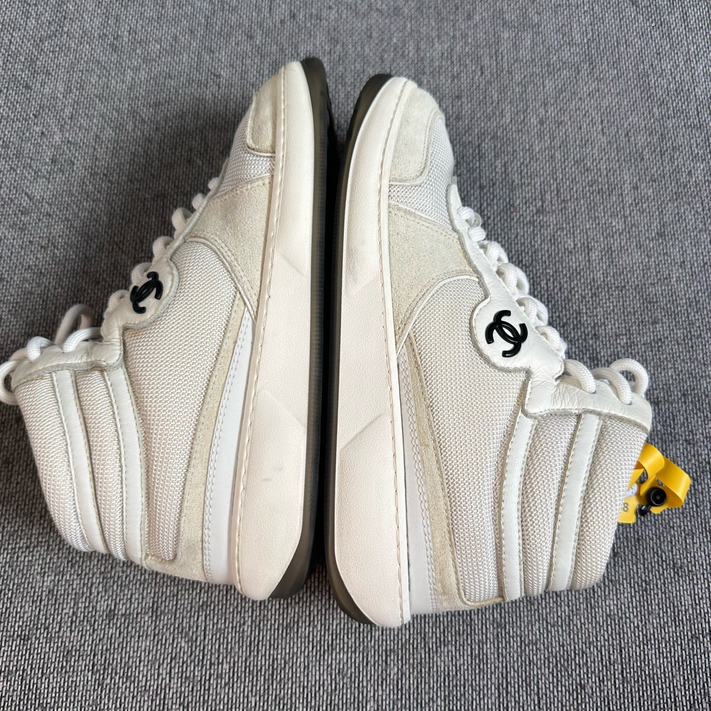 Chanel White Skate shoes