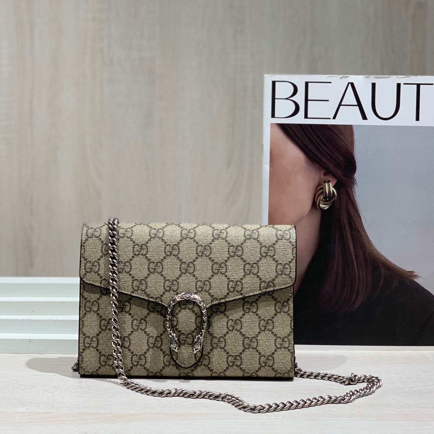 Gucci Dionysus Collection 20 cm (width) x 13 cm (height) x 6 cm (depth) 401231 KHNSN 8642