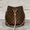Louis Vuitton Pink Bucket & Drawstring Bag