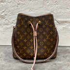 Louis Vuitton Pink Bucket & Drawstring Bag