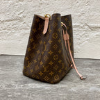 Louis Vuitton Pink Bucket & Drawstring Bag
