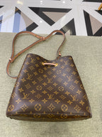 Louis Vuitton Pink Bucket & Drawstring Bag