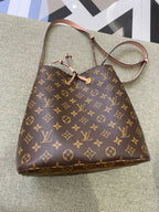 Louis Vuitton Pink Bucket & Drawstring Bag