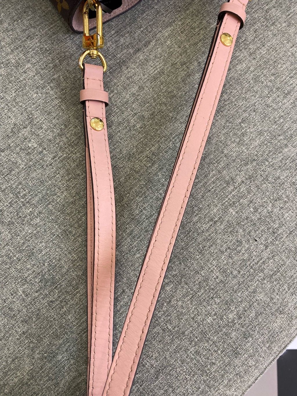 Louis Vuitton Pink Bucket & Drawstring Bag