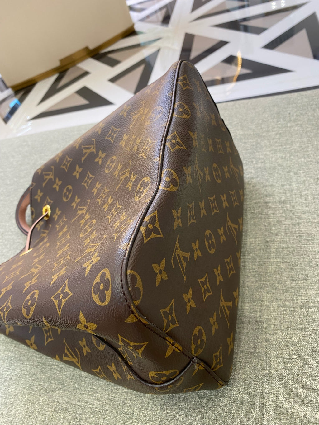 Louis Vuitton Pink Bucket & Drawstring Bag