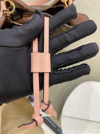 Louis Vuitton Pink Bucket & Drawstring Bag
