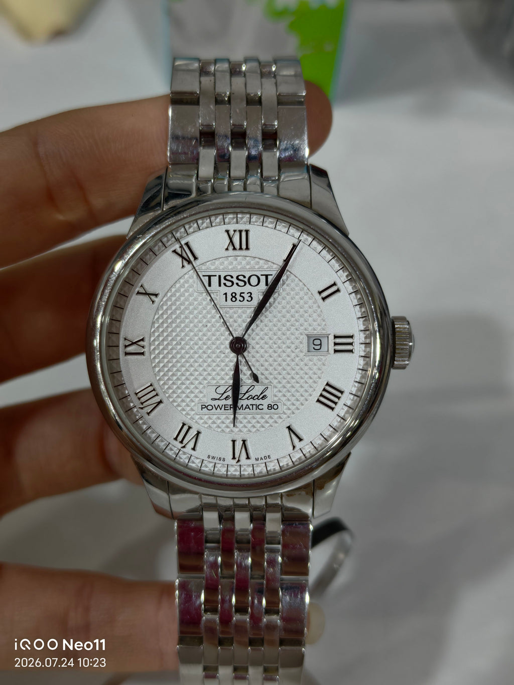 Tissot Classic Automatic (self-winding) watch 39.3 millimeters T006.407.11.033.00