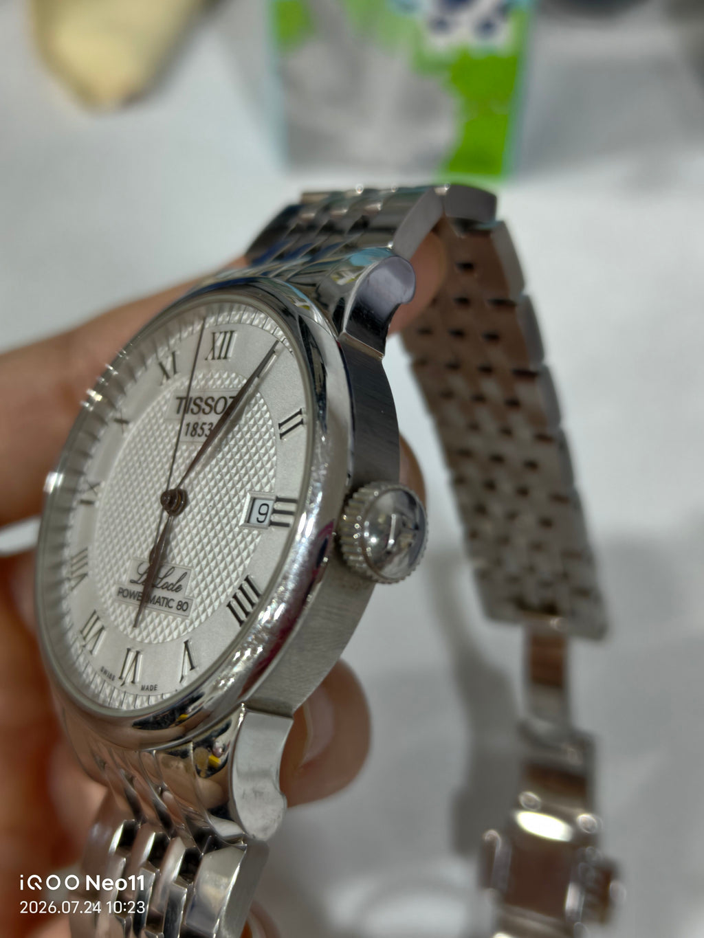 Tissot Classic Automatic (self-winding) watch 39.3 millimeters T006.407.11.033.00
