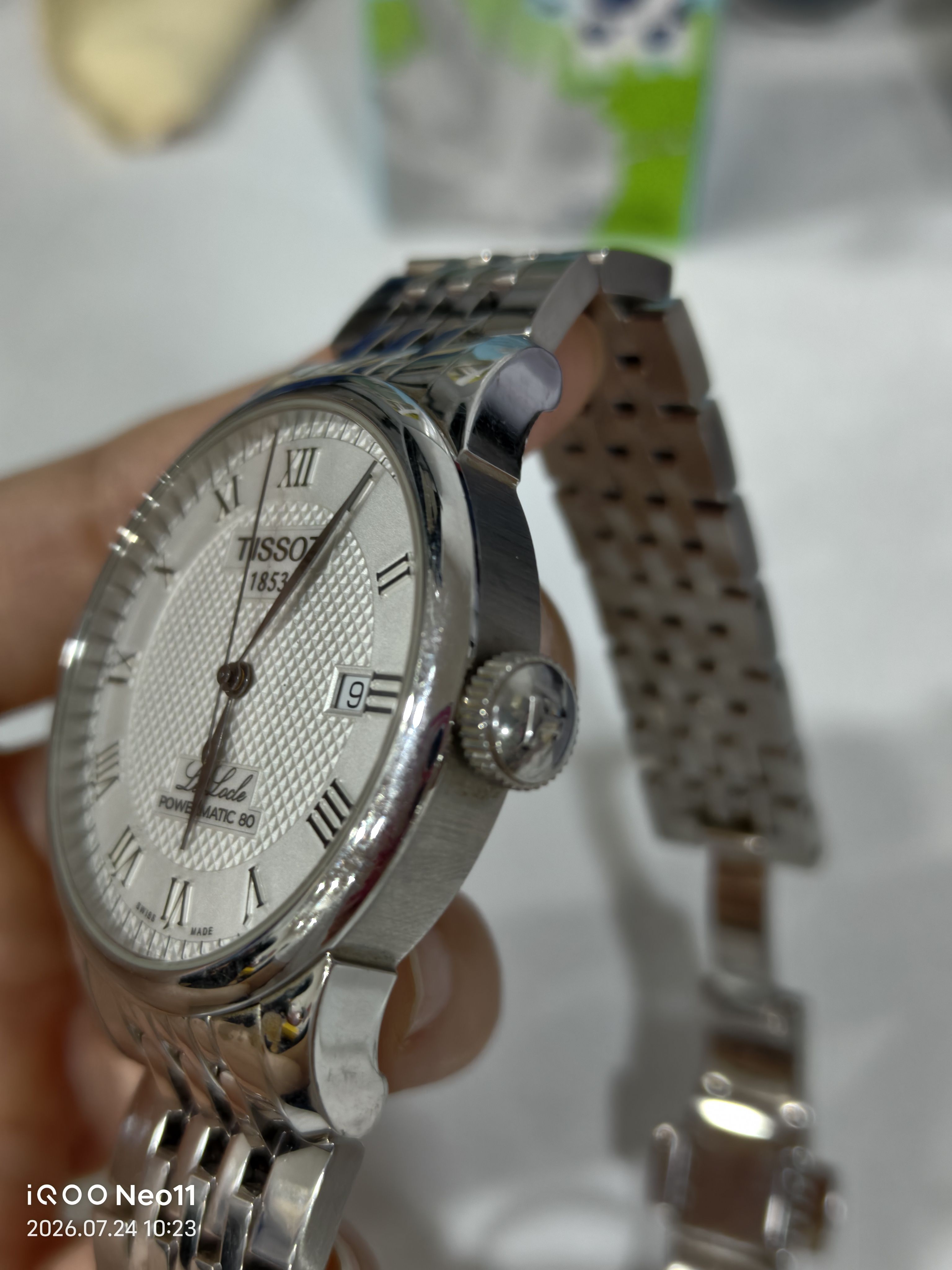 Tissot Classic Automatic (self-winding) watch 39.3 millimeters T006.407.11.033.00