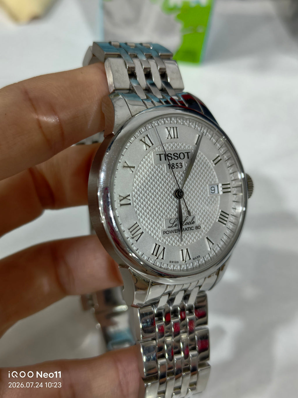 Tissot Classic Automatic (self-winding) watch 39.3 millimeters T006.407.11.033.00