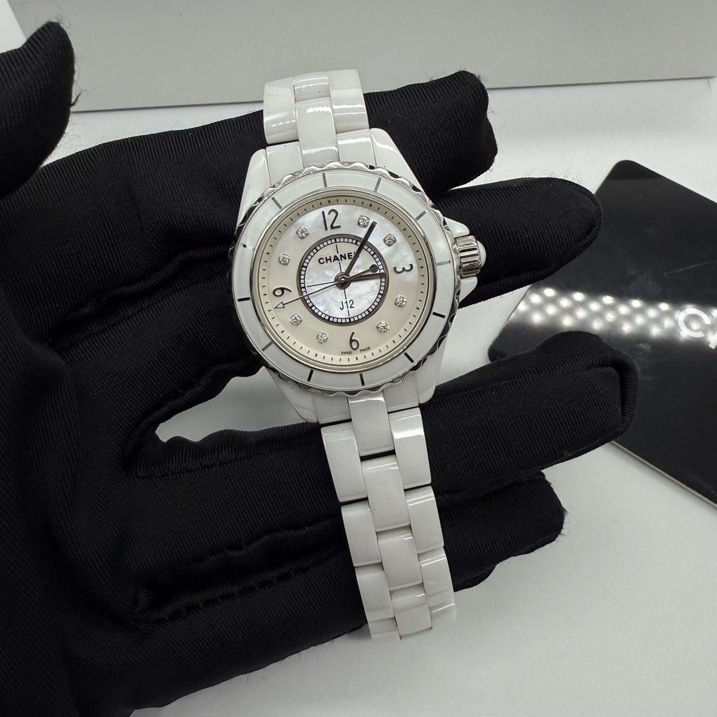 Chanel J12 White Quartz watch 33 millimeters H2422