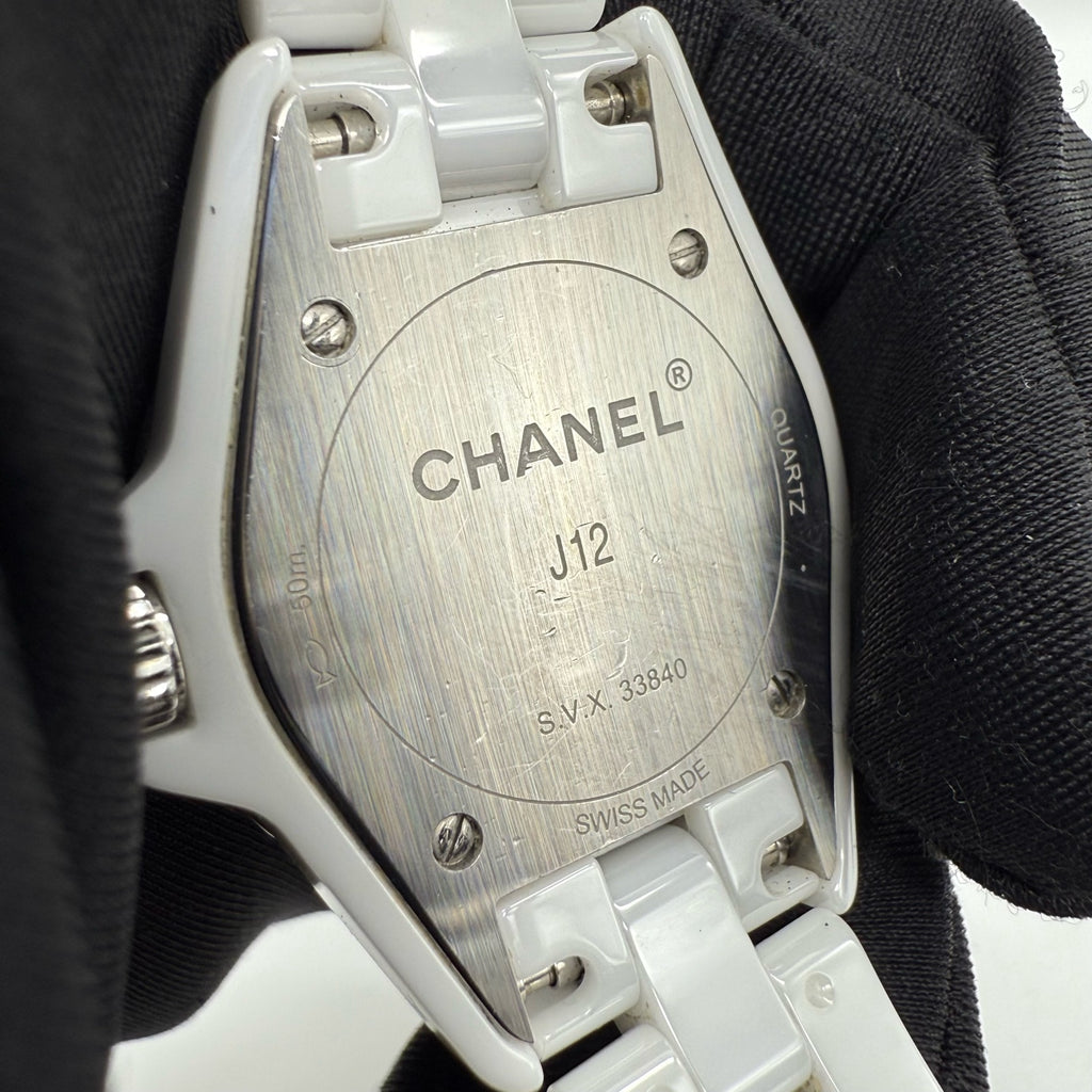 Chanel J12 White Quartz watch 33 millimeters H2422