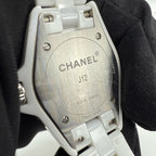 Chanel J12 White Quartz watch 33 millimeters H2422