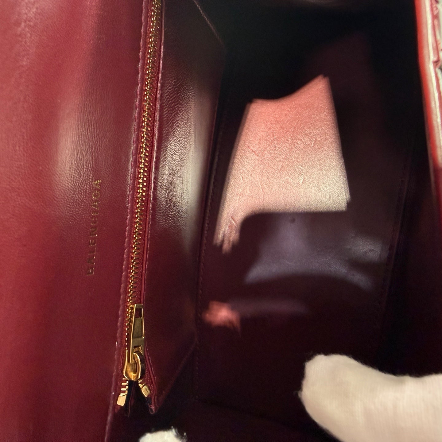 Balenciaga Red Crossbody