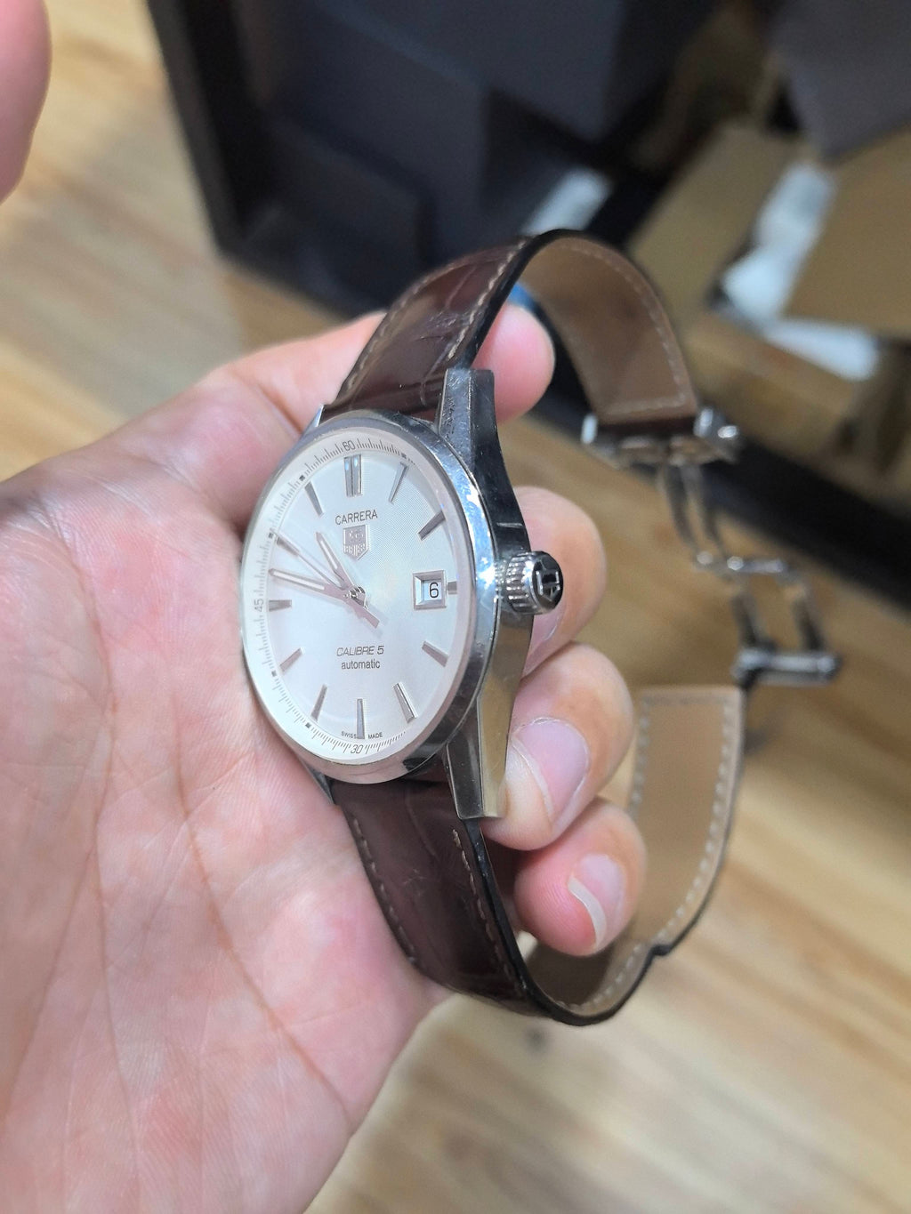TAG Heuer Carrera Collection Automatic (self-winding) watch 39MM WAR211B.FC6181