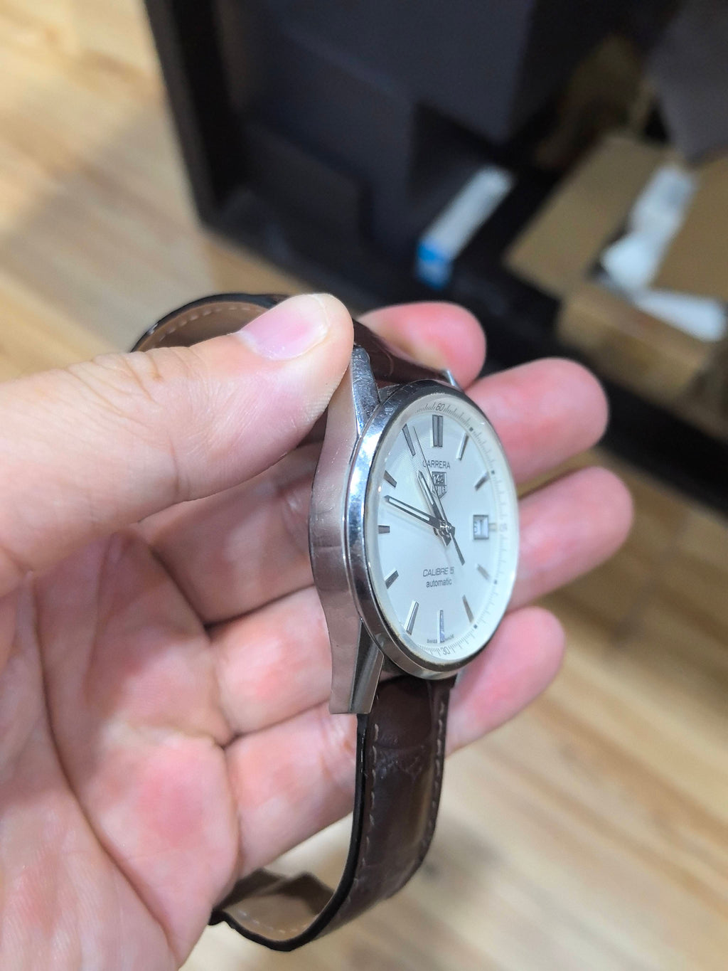 TAG Heuer Carrera Collection Automatic (self-winding) watch 39MM WAR211B.FC6181