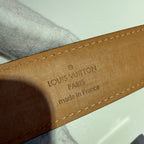 Louis Vuitton Silver Belt