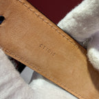 Louis Vuitton Silver Belt