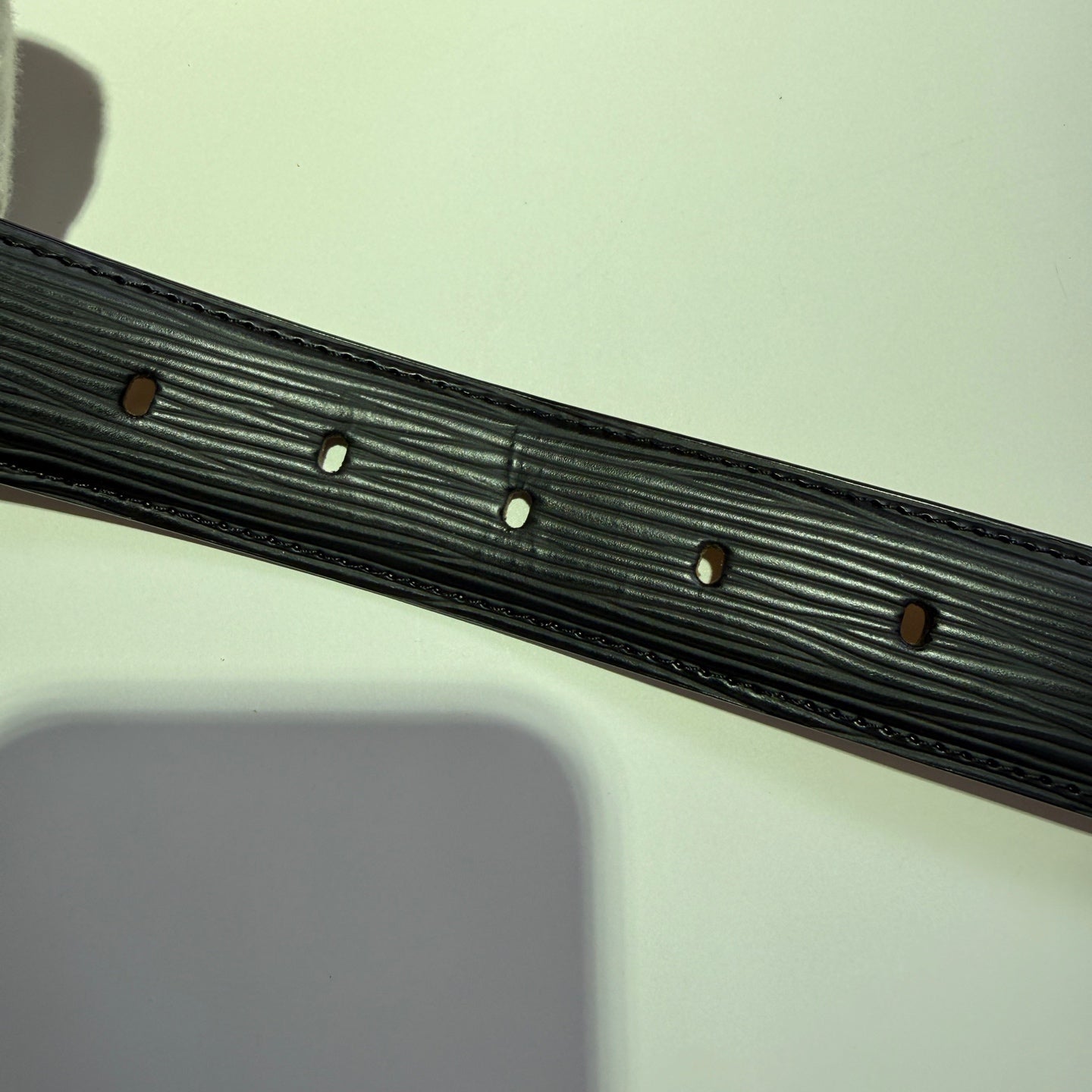 Louis Vuitton Silver Belt