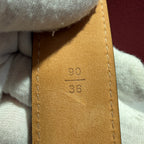 Louis Vuitton Silver Belt