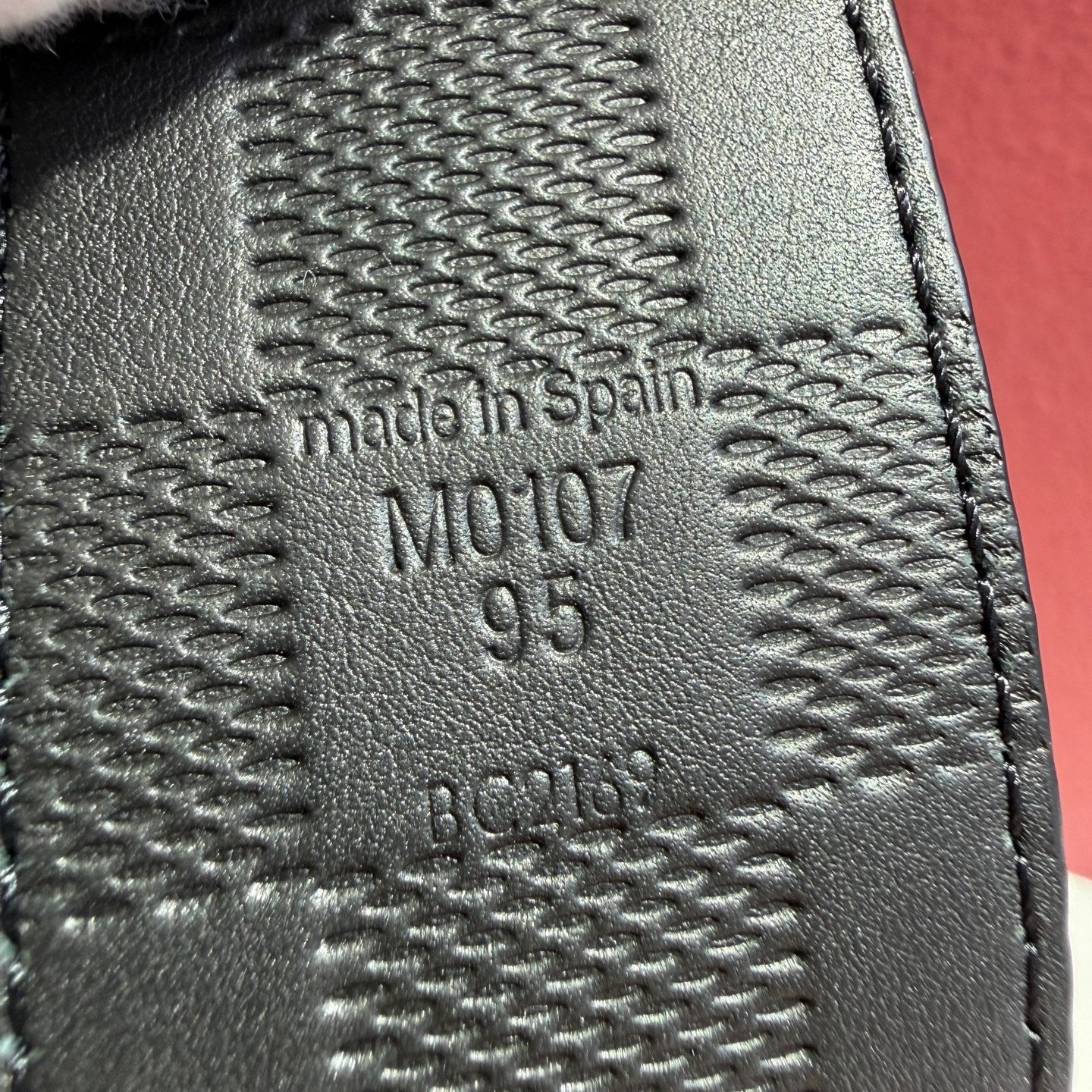 Louis Vuitton Black Belt