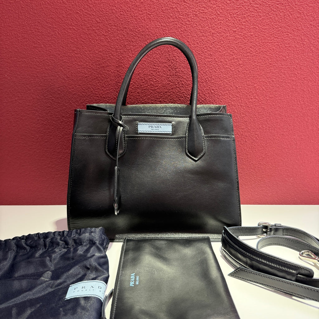 Prada Black Tote 1BA178-2AIX-F0OK0