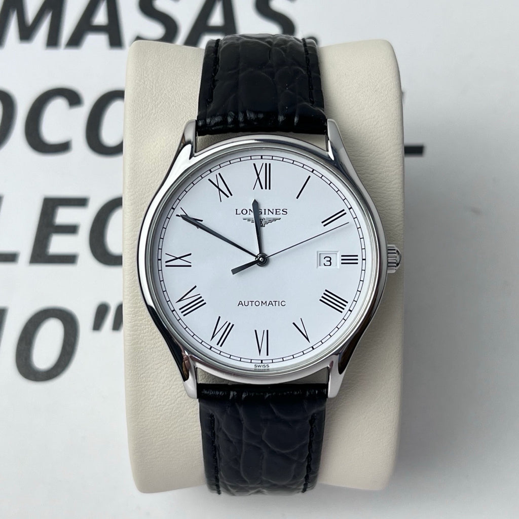 Longines Elegance White Automatic (self-winding) watch 38.5 millimeters L4.960.4.11.2