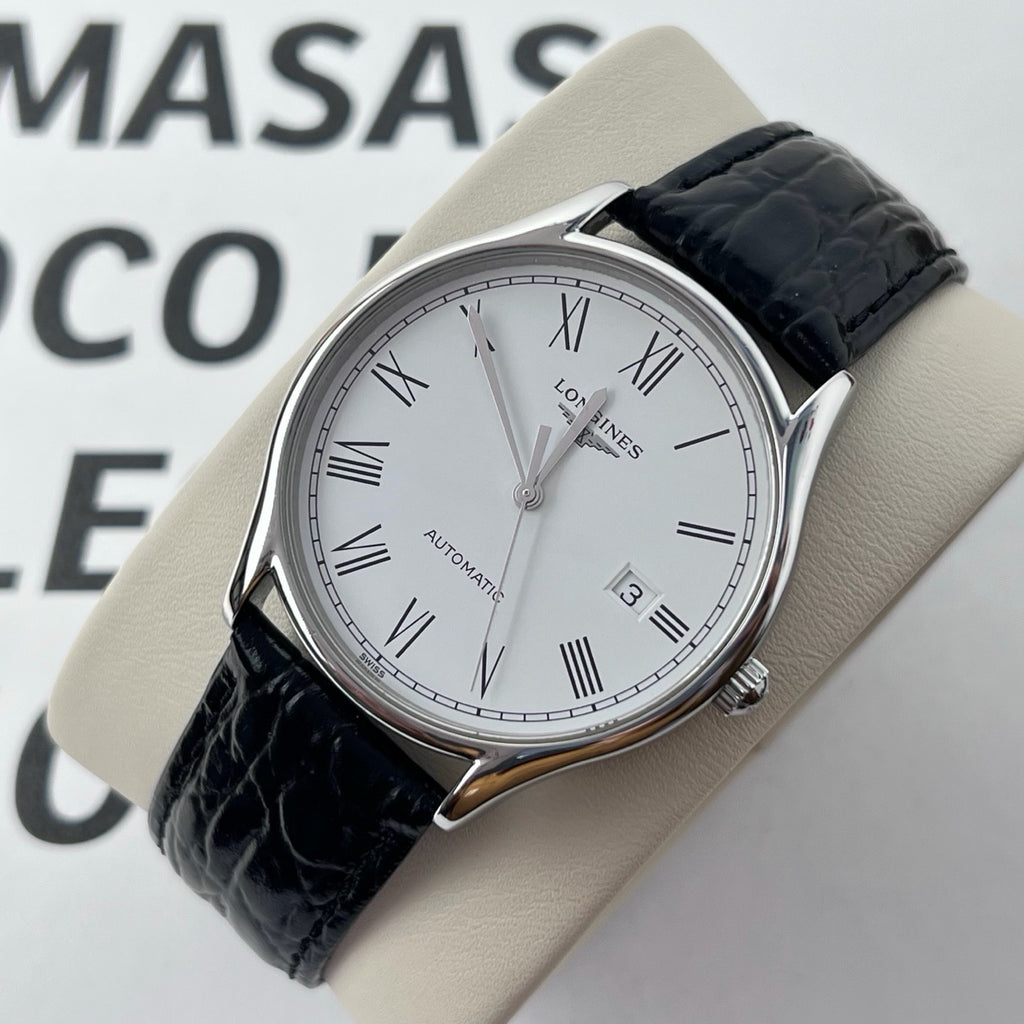 Longines Elegance White Automatic (self-winding) watch 38.5 millimeters L4.960.4.11.2