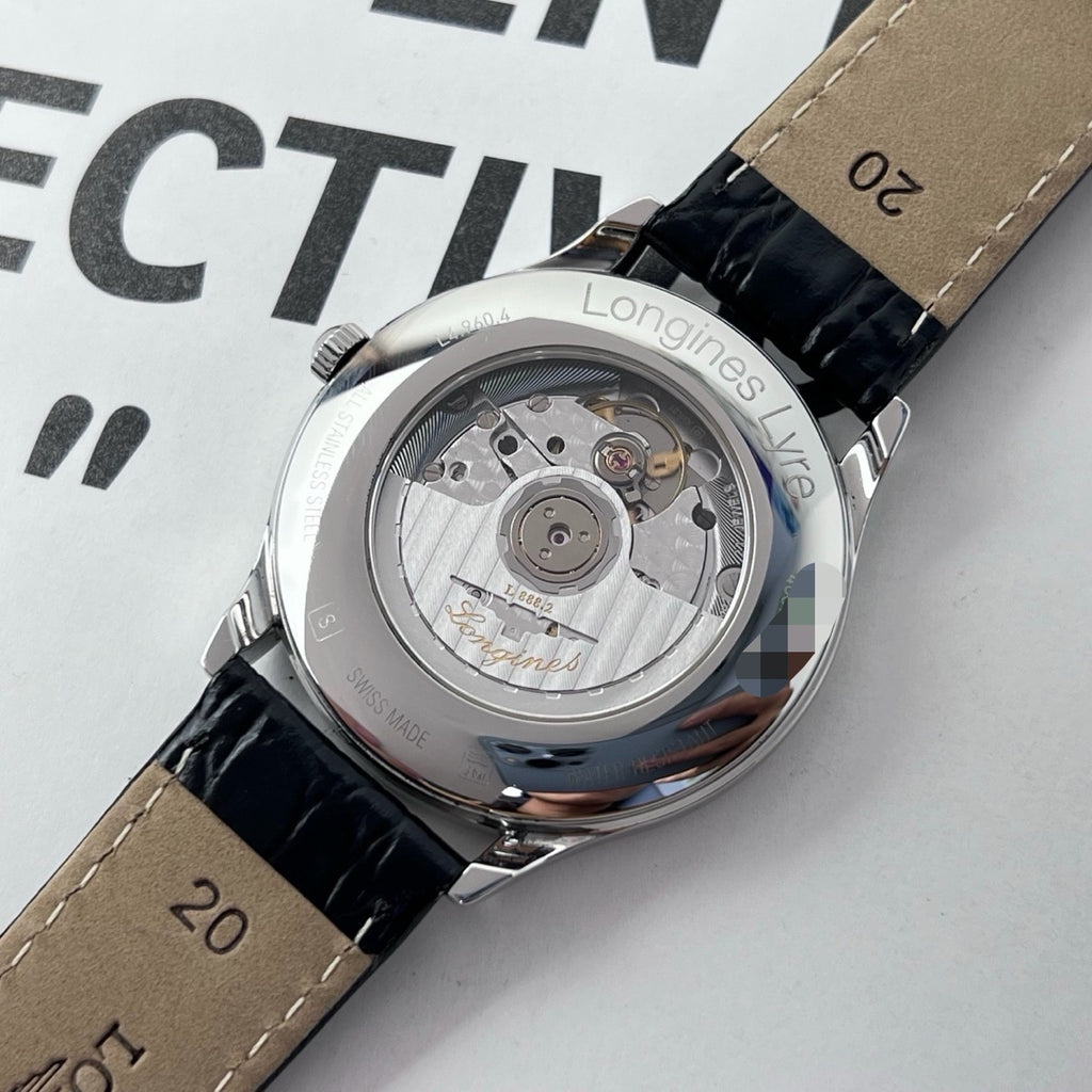 Longines Elegance White Automatic (self-winding) watch 38.5 millimeters L4.960.4.11.2