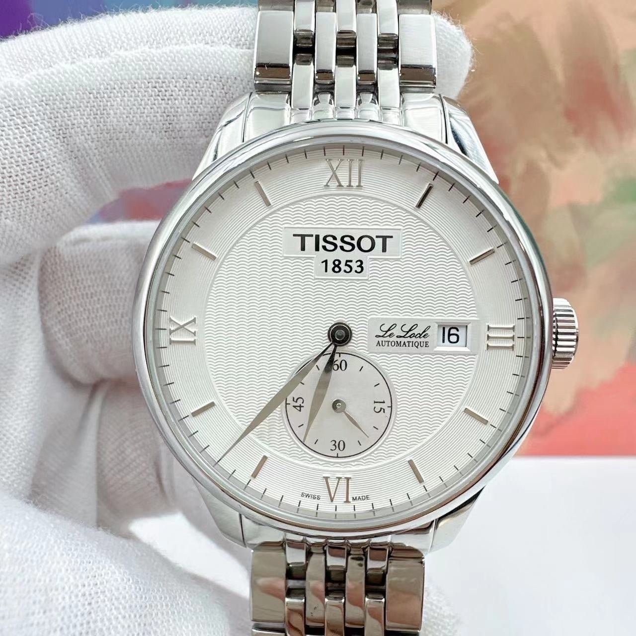 Tissot Classic White Automatic (self-winding) watch 39.3 millimeters T006.428.11.038.01