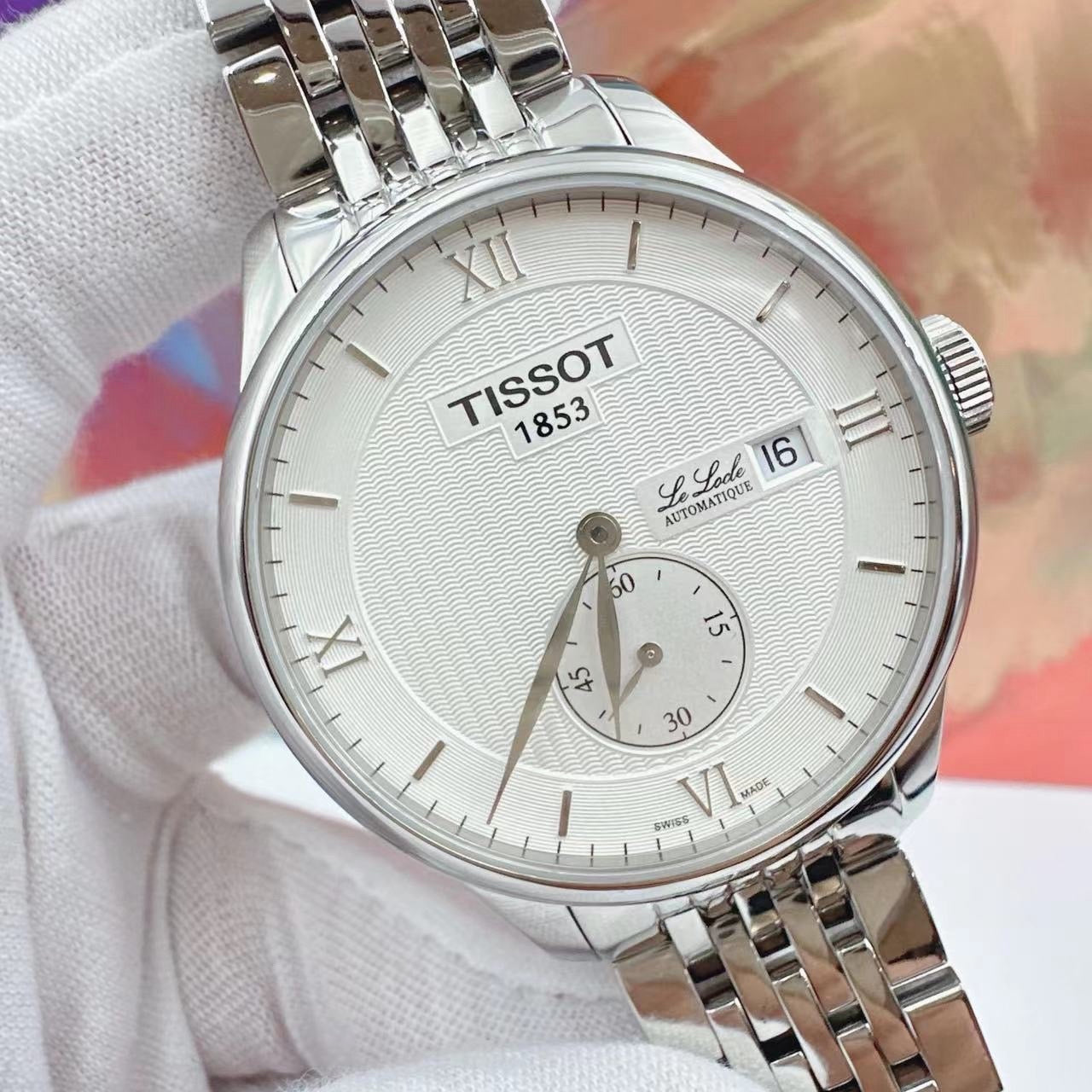 Tissot Classic White Automatic (self-winding) watch 39.3 millimeters T006.428.11.038.01